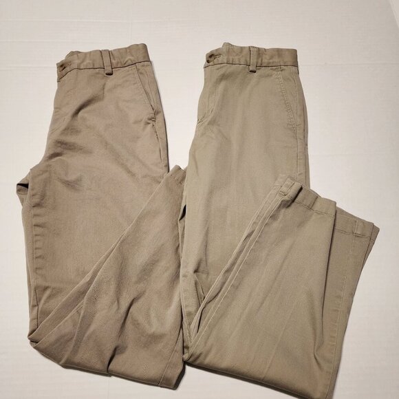 Vineyard Vines teen boy sz 14 khaki pants bundle of 2 school church - Picture 1 of 7